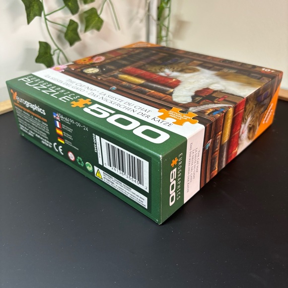 3/$20 🧩 The Cat Nap 500 Piece Jigsaw Puzzle by EuroGraphics - Picture 3 of 6